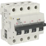 IEK ARMAT Автоматический выключатель M06N 4P B 50А