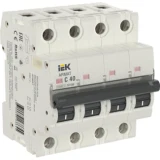 IEK ARMAT Автоматический выключатель M10N 4P C 40А
