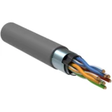IEK Витая пара F/UTP кат.5E 24AWG 4 пары PVC 1м серый (305м) РФ GENERICA