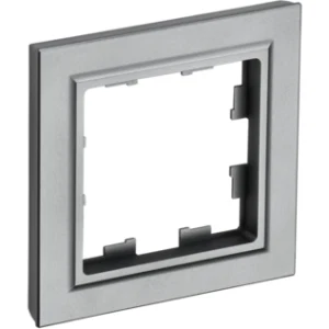IEK BRITE Рамка 1-местная РУ-1-БрС сталь - BR-M12-K46 IEK BRITE Рамка 1-местная РУ-1-БрС сталь - BR-M12-K46