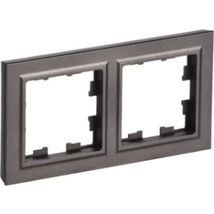 IEK BRITE Рамка 2-местная РУ-2-БрТБ темная бронза - BR-M22-K45 IEK BRITE Рамка 2-местная РУ-2-БрТБ темная бронза - BR-M22-K45
