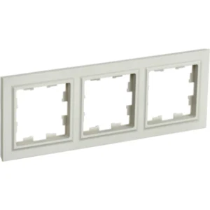 IEK BRITE Рамка 3-местная РУ-3-БрКр бежевый - BR-M32-K10 IEK BRITE Рамка 3-местная РУ-3-БрКр бежевый - BR-M32-K10