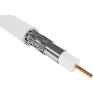 IEK Кабель коаксиальный RG59 CCS 75Ом FPE PVC белый (100м) GENERICA - CC1-R5F1-111-100-G IEK Кабель коаксиальный RG59 CCS 75Ом FPE PVC белый (100м) GENERICA - CC1-R5F1-111-100-G