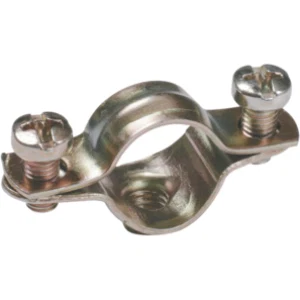 IEK Скоба металлическая двухкомпонентная d12-13мм - CMA12-12-100 IEK Скоба металлическая двухкомпонентная d12-13мм - CMA12-12-100