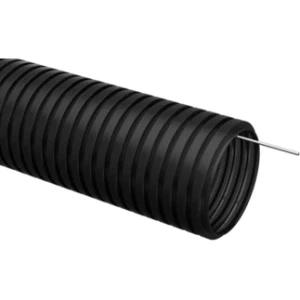 IEK Труба гофрированная ПНД d=25мм с зондом черная (50м) - CTG20-25-K02-050-1 IEK Труба гофрированная ПНД d=25мм с зондом черная (50м) - CTG20-25-K02-050-1