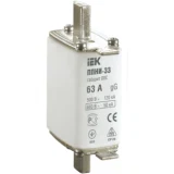 IEK Плавкая вставка предохранителя ППНИ-33 габарит 00С 63А