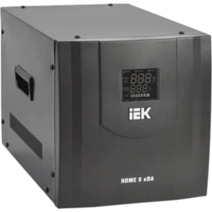 IEK Стабилизатор напряжения переносной HOME 8кВА (СНР1-0-8) - IVS20-1-08000 IEK Стабилизатор напряжения переносной HOME 8кВА (СНР1-0-8) - IVS20-1-08000