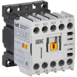 IEK Миниконтактор МКИ-10911 9А 110В/АС3 1Н3 - KMM11-009-110-01 IEK Миниконтактор МКИ-10911 9А 110В/АС3 1Н3 - KMM11-009-110-01