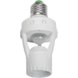 IEK Датчик движения ДД-045 E27 60Вт 360град 6м IP20 белый