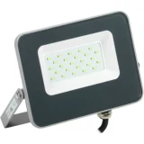 IEK Прожектор светодиодный СДО 07-20G green IP65 серый