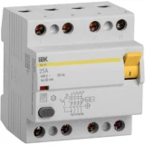 IEK Выключатель дифференциальный (УЗО) ВД1-63 4Р 25А 30мА