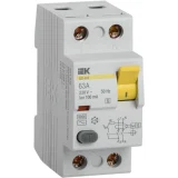 IEK Выключатель дифференциальный (УЗО) ВД1-63S 2Р 63А 100мА