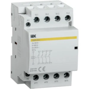 IEK Контактор модульный КМ63-40М AC/DC - MKK21-63-40 IEK Контактор модульный КМ63-40М AC/DC - MKK21-63-40