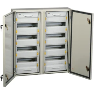 IEK Корпус металлический распределительный ЩРн-2x48з-1 У2 IP54 PRO - MKM16-N-2X48-54-ZU IEK Корпус металлический распределительный ЩРн-2x48з-1 У2 IP54 PRO - MKM16-N-2X48-54-ZU