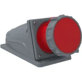 IEK Розетка стационарная ССИ-134 63А-6ч/380-415В 3Р+РЕ IP67 MAGNUM