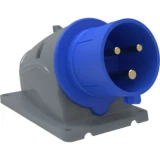 IEK Вилка стационарная ССИ-523 32А-6ч/200-250В 2P+PE IP44 MAGNUM