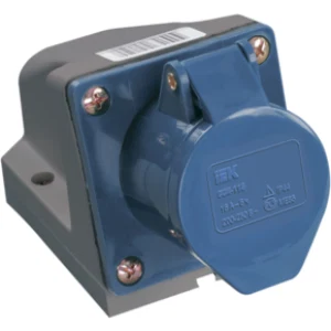 IEK Розетка стационарная ССИ-123 2P+PE 32А 200-250В IP44 - PSR11-032-3 IEK Розетка стационарная ССИ-123 2P+PE 32А 200-250В IP44 - PSR11-032-3