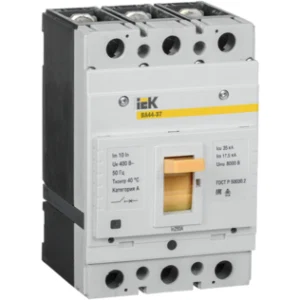 IEK Выключатель автоматический ВА44-37 3Р 250А 35кА - SVA4410-3-0250-35 IEK Выключатель автоматический ВА44-37 3Р 250А 35кА - SVA4410-3-0250-35