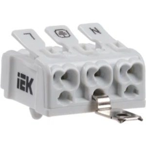 IEK Клемма пружинная соединительная КСПнз3-L+N+PE - UKZ-B06-3P-F1-E1-10 IEK Клемма пружинная соединительная КСПнз3-L+N+PE - UKZ-B06-3P-F1-E1-10