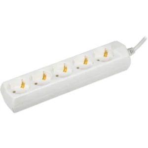 IEK Удлинитель У05 5 мест 2P+PE/1,5м 3х1мм2 10А/250В GENERICA - WYP10-10-05-D15-Z-G IEK Удлинитель У05 5 мест 2P+PE/1,5м 3х1мм2 10А/250В GENERICA - WYP10-10-05-D15-Z-G